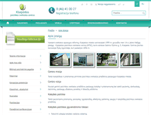 Tablet Screenshot of kpsc.lt